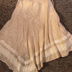 Boho Miss Me skirt